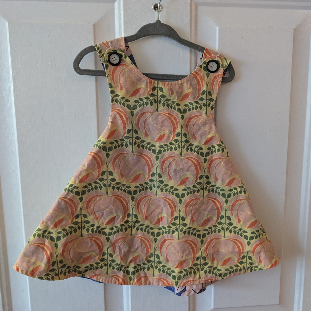 Right Bank Babies Reversible Floral Dress